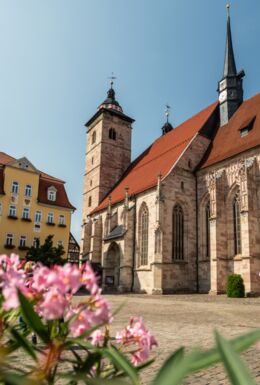 Außenaufnahme Stadtkirche St. Georg Schmalkalden